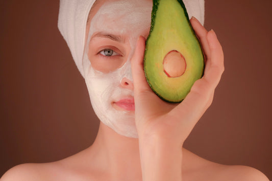 DIY At-Home Beauty Treatment with avocado